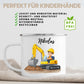 Geschenk zur Einschulung Personalisierte Tasse Schulkind 2025 von Little Mathilda Regenbogentasse mit Namen
