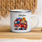 Kratzfeste Emaille Kindertasse mit Henkel – bruchsicherer Kinderbecher mit Namen und nachhaltiger Emaille-Beschichtung