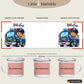 Kindertasse Weihnachten – liebevoll personalisierte Emaille Tasse mit Namen und winterlichem Design von Little Mathilda