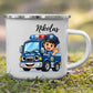 Bruchsichere und kratzfeste Emaille Kindertasse mit Namen – personalisierte, recyclebare Tasse von Little Mathilda