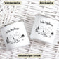 Camping Emaille Tasse personalisiert mit Namen als Geschenkidee für Vanlife Fans