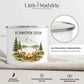Personalisierte Emaille Camping Tasse Auszeit