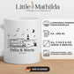 Emaille Camping Tasse Wohnwagen am Meer