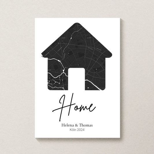 Personalisiertes Poster von Little Mathilda transparent