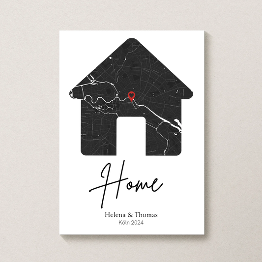 Personalisiertes Poster von Little Mathilda transparent