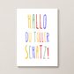 Personalisiertes Poster von Little Mathilda transparent