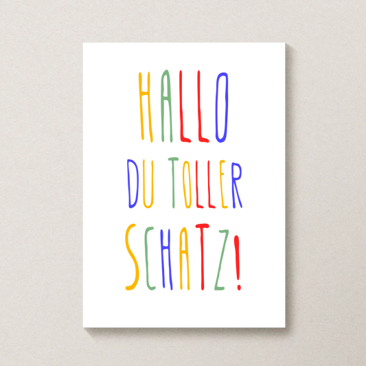 Personalisiertes Poster von Little Mathilda transparent