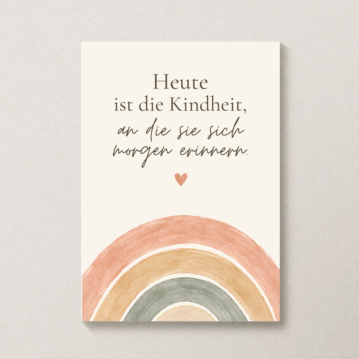 Personalisiertes Poster von Little Mathilda transparent