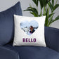Dog cushion with photo