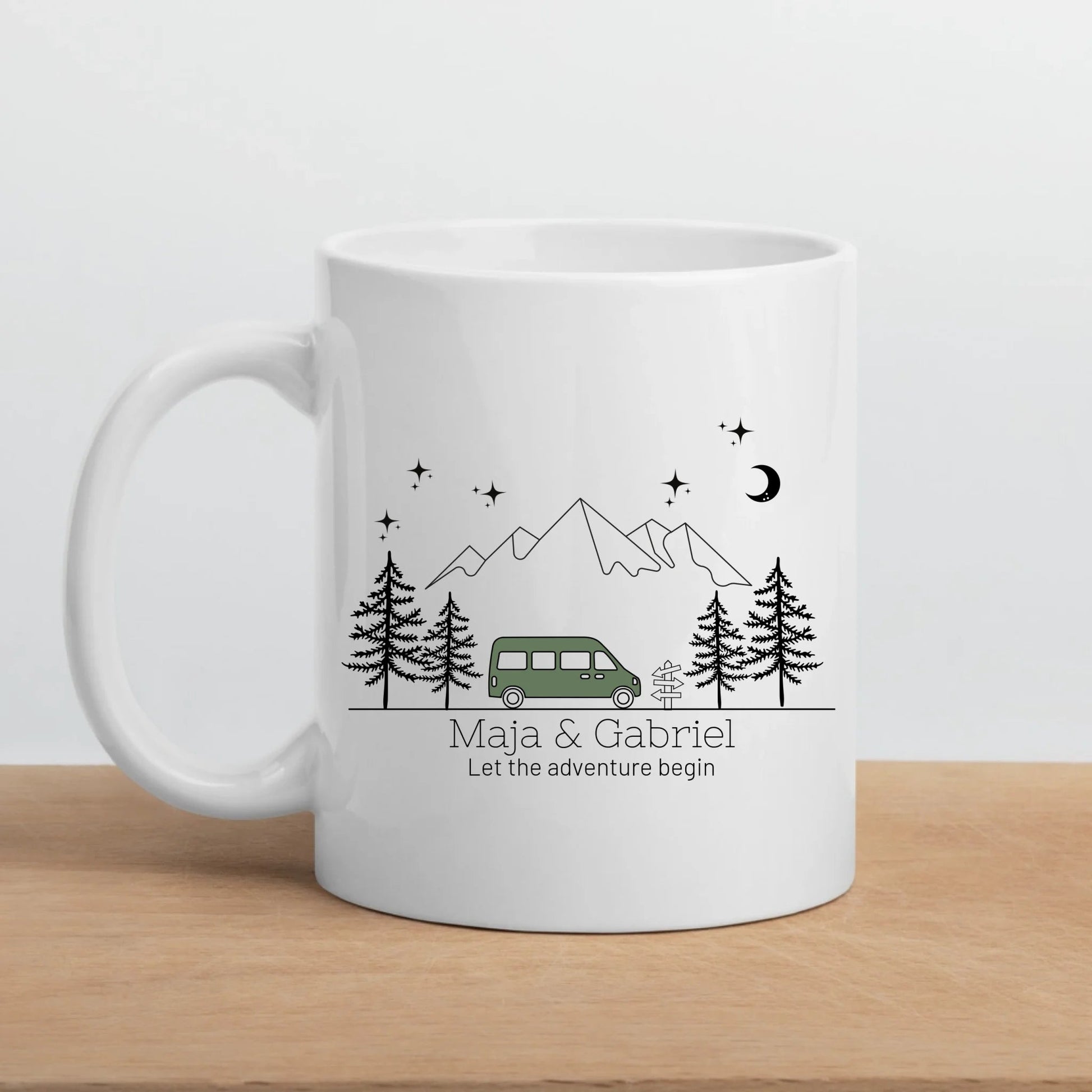 Camping Tasse "Bunte Camper" Little Mathilda Little Mathilda Customizer