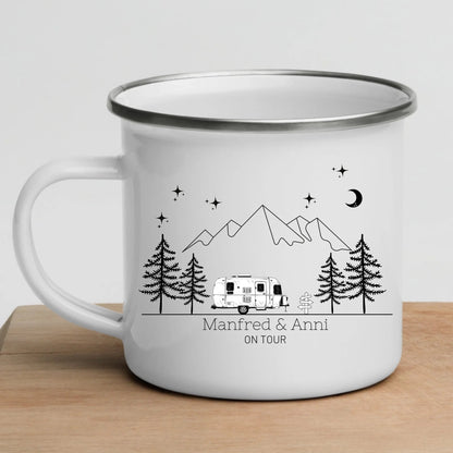 Camping Tasse "Retro Camper" Little Mathilda Little Mathilda Customizer