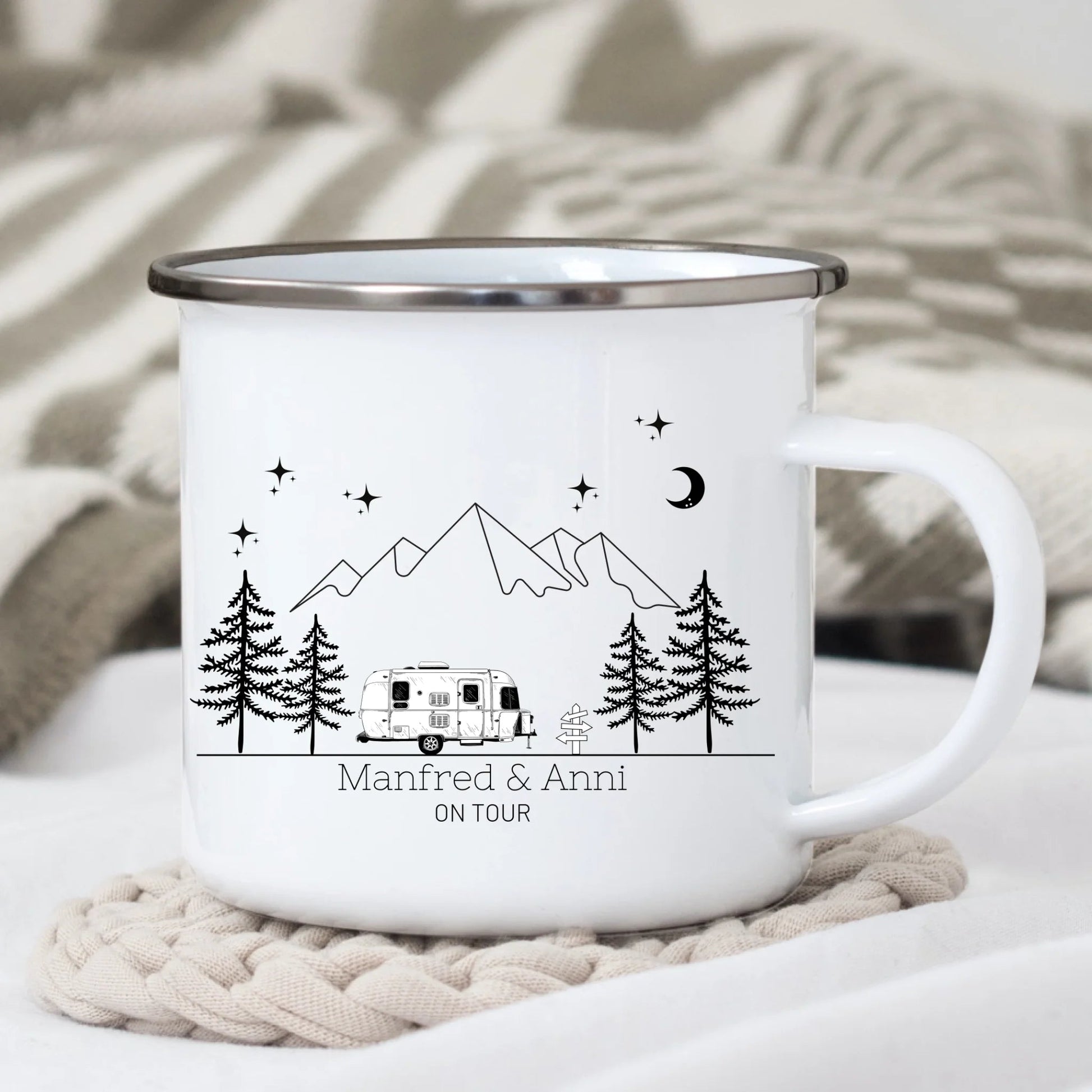 Camping Tasse "Retro Camper" Little Mathilda Little Mathilda Customizer