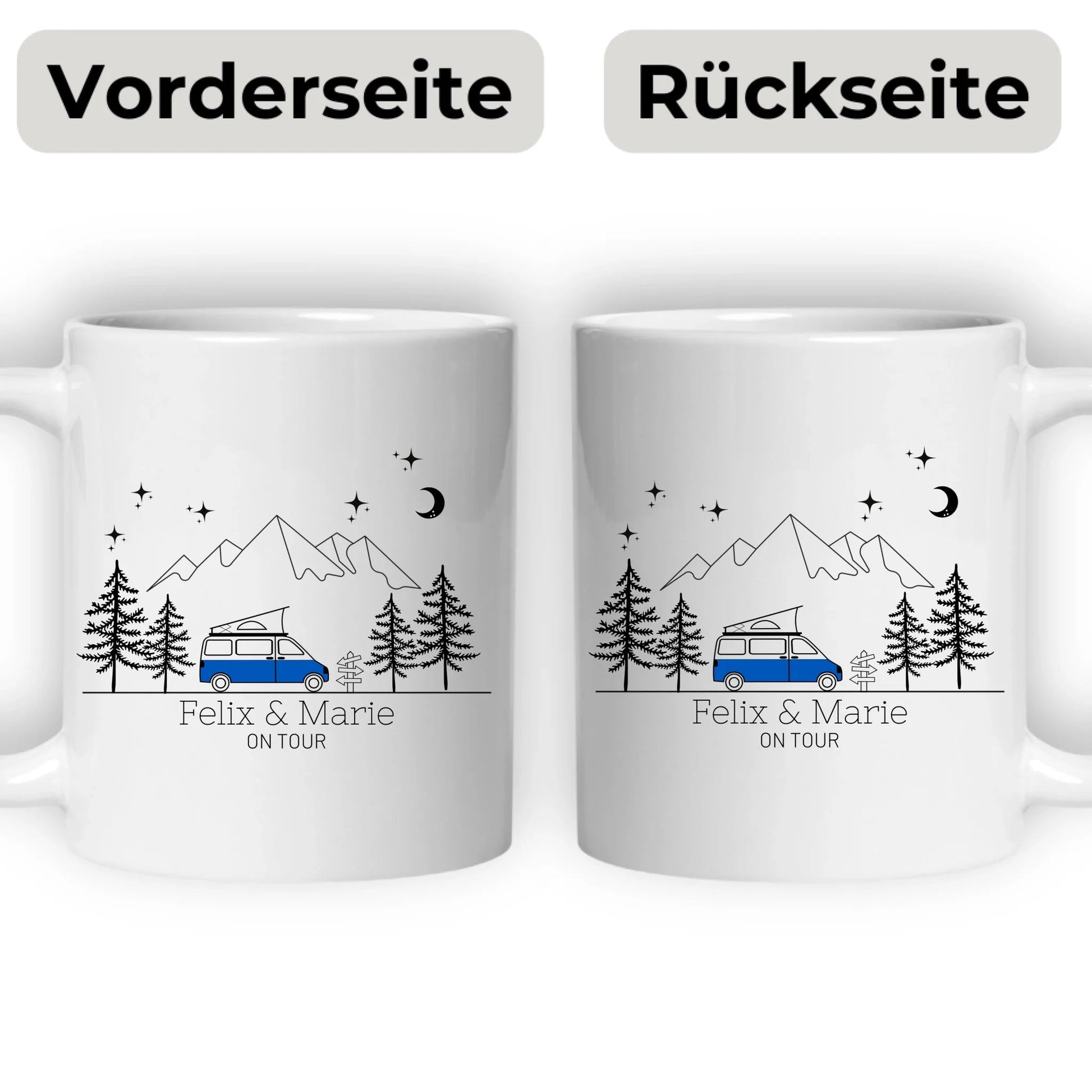 Camping Tasse "Van mit Aufstelldach" Little Mathilda Little Mathilda Customizer