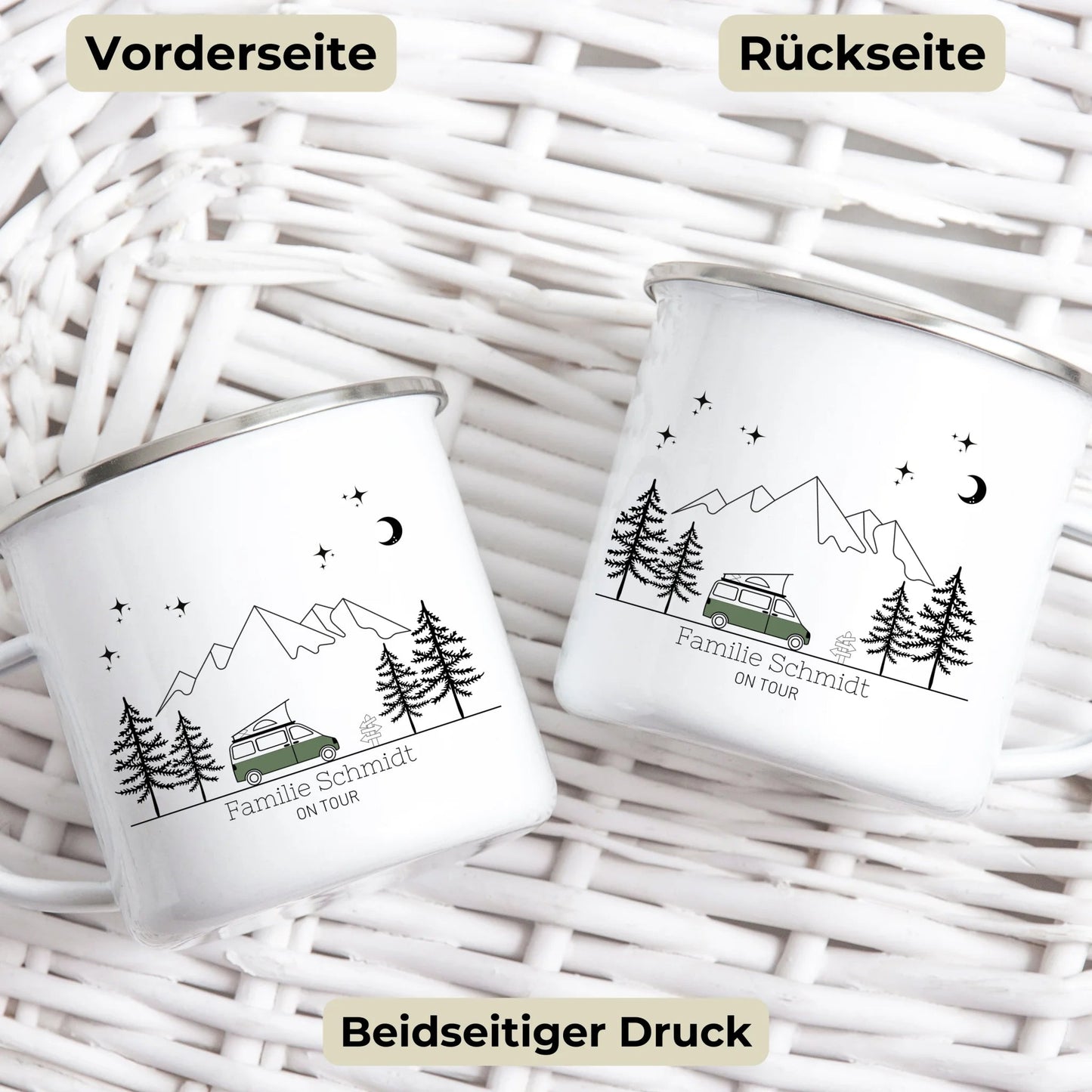 Camping Tasse "Van mit Aufstelldach" Little Mathilda Little Mathilda Customizer