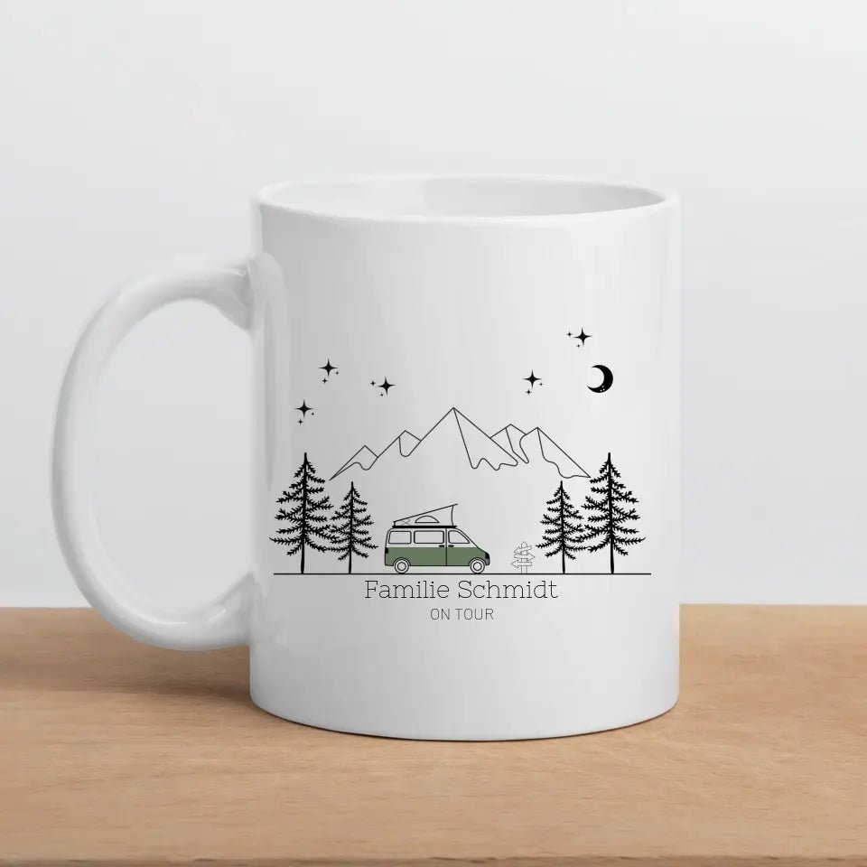 Camping Tasse "Van mit Aufstelldach" Little Mathilda Little Mathilda Customizer