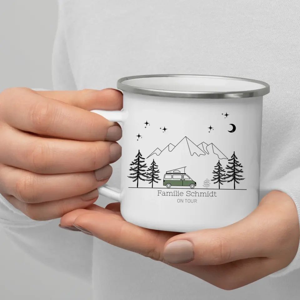 Camping Tasse "Van mit Aufstelldach" Little Mathilda Little Mathilda Customizer