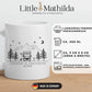 Personalisierte Emaille Camping Tasse Wohnmobil / Wohnwagen Little Mathilda Little Mathilda Customizer
