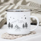 Personalisierte "Ski Emaille Tasse" Little Mathilda Little Mathilda Customizer