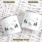 Personalisierte "Ski Emaille Tasse" Little Mathilda Little Mathilda Customizer