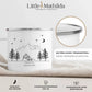 Personalisierte "Ski Emaille Tasse" Little Mathilda Little Mathilda Customizer