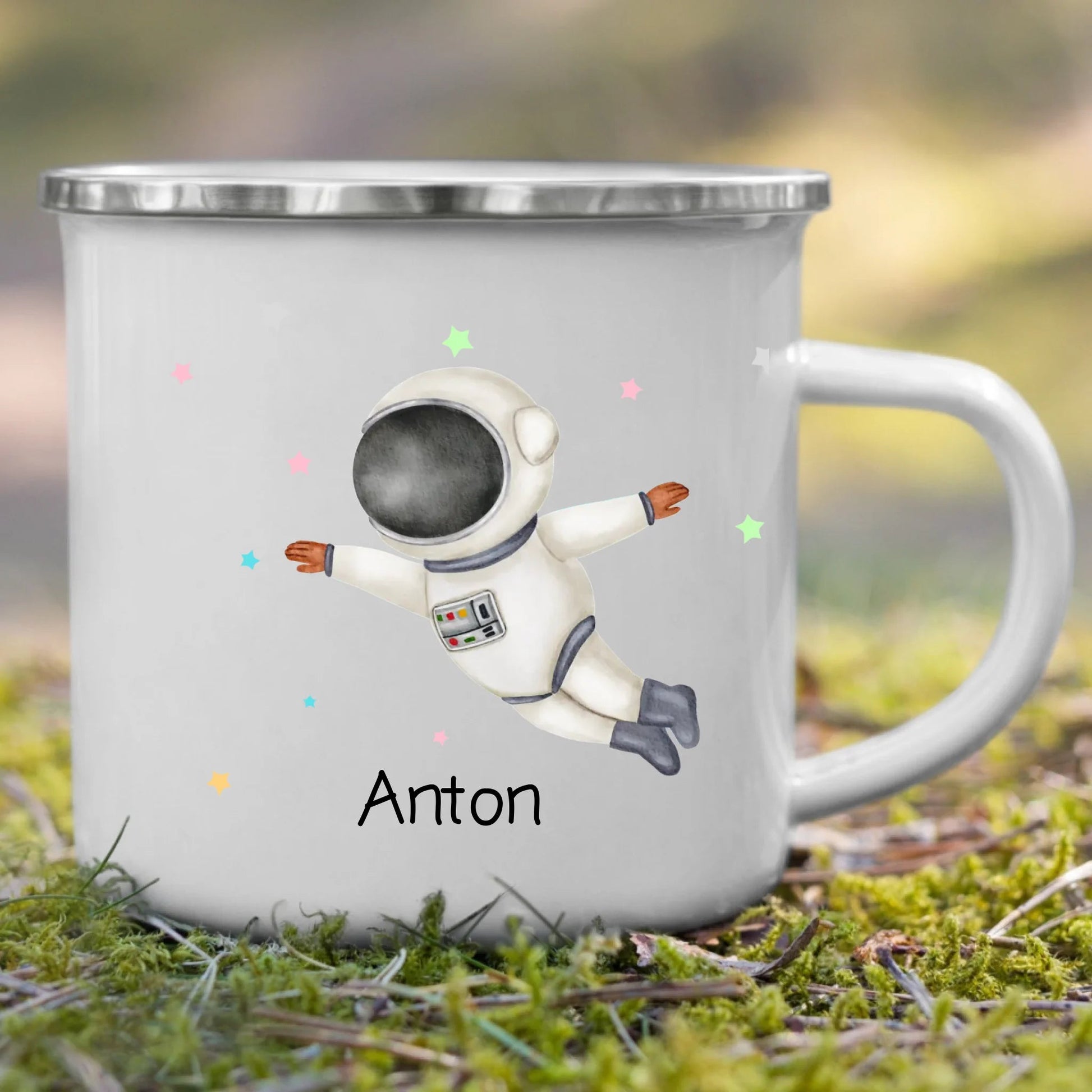 Astronauten Kindertasse Little Mathilda Little Mathilda Emaille Tasse