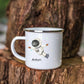 Astronauten Kindertasse Little Mathilda Little Mathilda Emaille Tasse