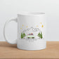 Bunter Reisecamper mit Gepäck Little Mathilda Little Mathilda Emaille Tasse