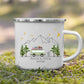Bunter Reisecamper mit Gepäck Little Mathilda Little Mathilda Emaille Tasse