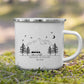 Camping Tasse "Camping Bus" Little Mathilda Little Mathilda Emaille Tasse