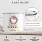 Einhorn Tasse: Personalisierte Kindertasse mit Namen Little Mathilda Little Mathilda Emaille Tasse