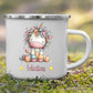 Einhorn Tasse: Personalisierte Kindertasse mit Namen Little Mathilda Little Mathilda Emaille Tasse