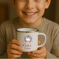 Einhorn Tasse: Personalisierte Kindertasse mit Namen Little Mathilda Little Mathilda Emaille Tasse