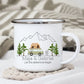 Emaille Camping Tasse Dachzelt Little Mathilda Little Mathilda Emaille Tasse