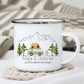 Emaille Camping Tasse Dachzelt Little Mathilda Little Mathilda Emaille Tasse