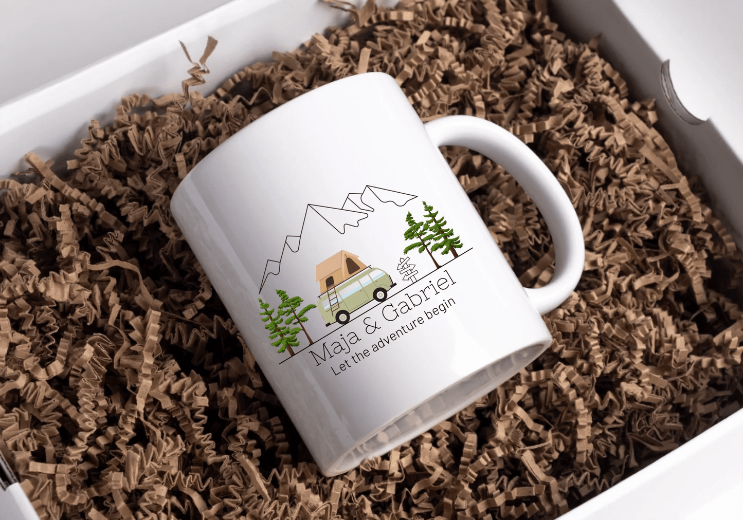 Emaille Camping Tasse Dachzelt Little Mathilda Little Mathilda Emaille Tasse