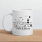 Emaille Camping Tasse Kastenwagen am Meer Little Mathilda Little Mathilda Emaille Tasse