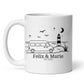 Emaille Camping Tasse Kastenwagen am Meer Little Mathilda Little Mathilda Emaille Tasse