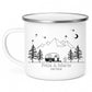 Emaille Camping Tasse Liebesanhänger Little Mathilda Little Mathilda Emaille Tasse