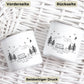 Emaille Camping Tasse mit vintage Wohnmobil Little Mathilda Little Mathilda Emaille Tasse