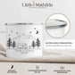 Emaille Camping Tasse mit Wohnmobil Illustration Little Mathilda Little Mathilda Emaille Tasse
