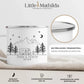 Emaille Camping Tasse mit Wohnmobil Illustration Little Mathilda Little Mathilda Emaille Tasse