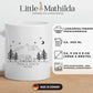 Emaille Camping Tasse mit Wohnmobil Illustration Little Mathilda Little Mathilda Emaille Tasse