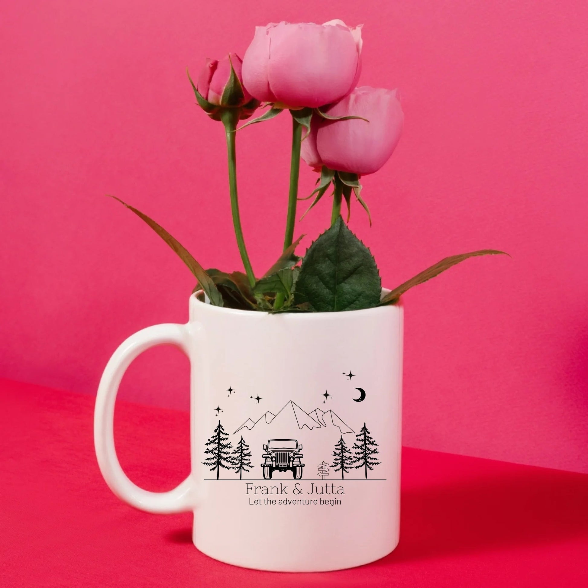 Emaille Camping Tasse Offroad Little Mathilda Little Mathilda Emaille Tasse