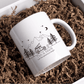 Emaille Camping Tasse Offroad mit Dachzelt Little Mathilda Little Mathilda Emaille Tasse