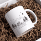 Emaille Camping Tasse Offroad mit Dachzelt Little Mathilda Little Mathilda Emaille Tasse