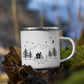 Emaille Camping Tasse Rennrad Fahrer Little Mathilda Little Mathilda Emaille Tasse