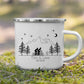 Emaille Camping Tasse Rennrad Fahrer Little Mathilda Little Mathilda Emaille Tasse