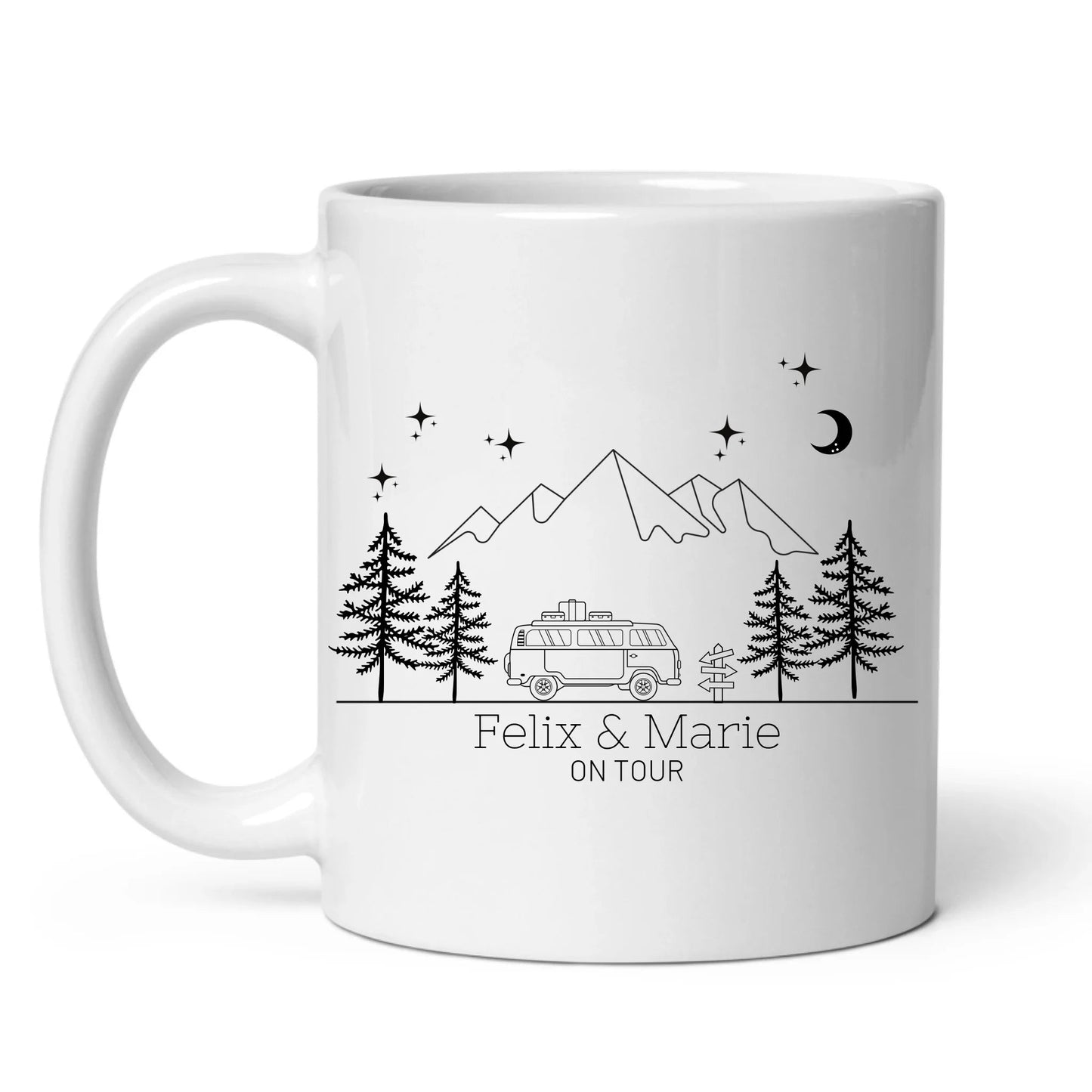 Emaille Camping Tasse Urlaubscamper Little Mathilda Little Mathilda Emaille Tasse