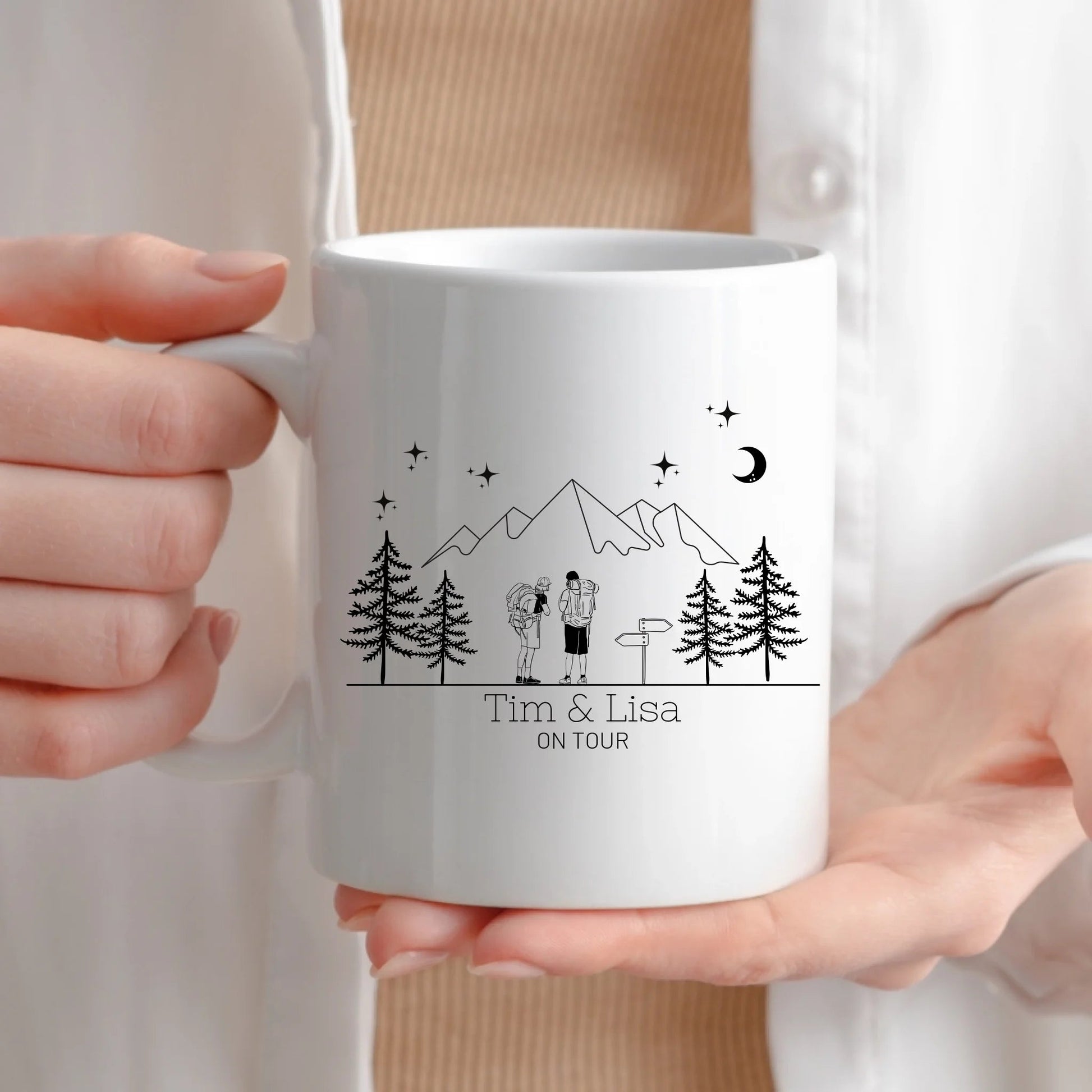 Emaille Camping Tasse Wanderer Little Mathilda Little Mathilda Emaille Tasse