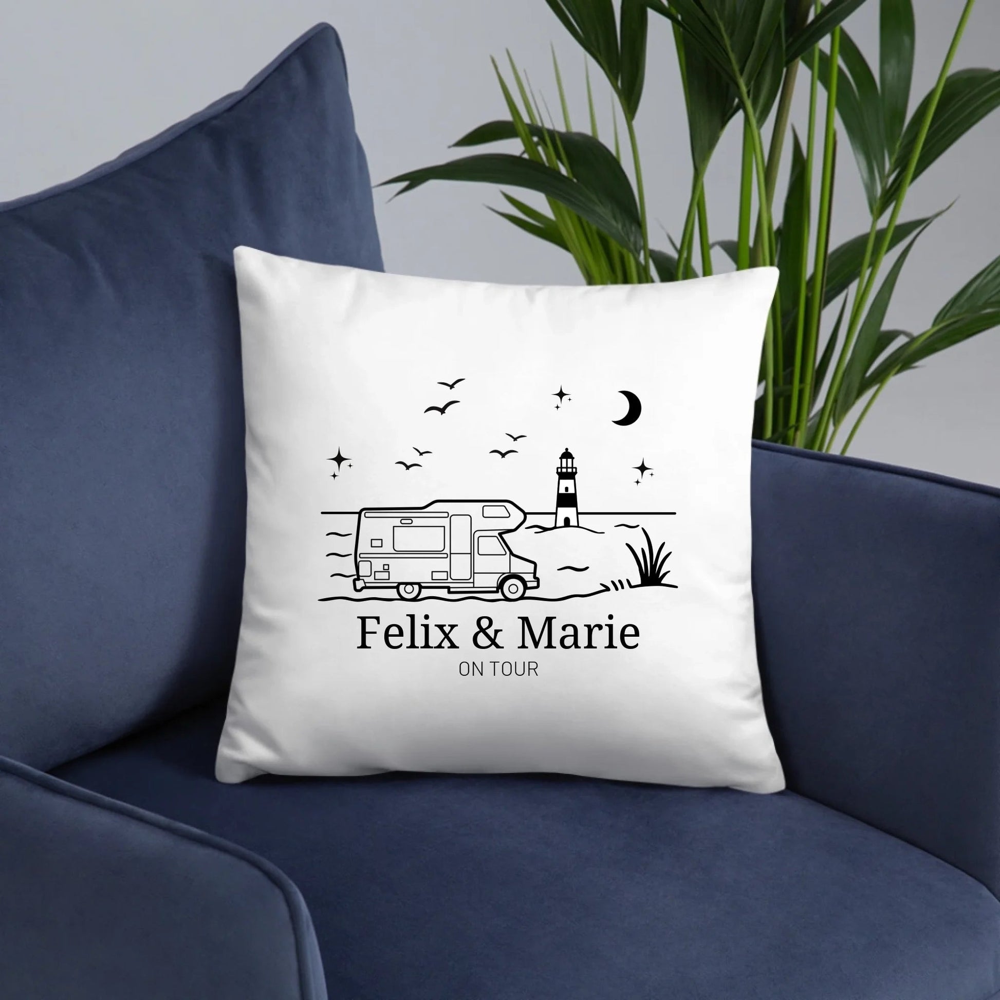 Emaille Camping Tasse Wohnwagen am Meer Little Mathilda Little Mathilda Emaille Tasse